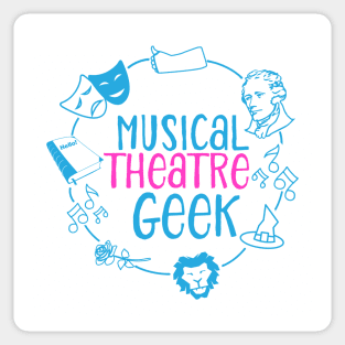 MUSICAL THEATRE GEEK Sticker
